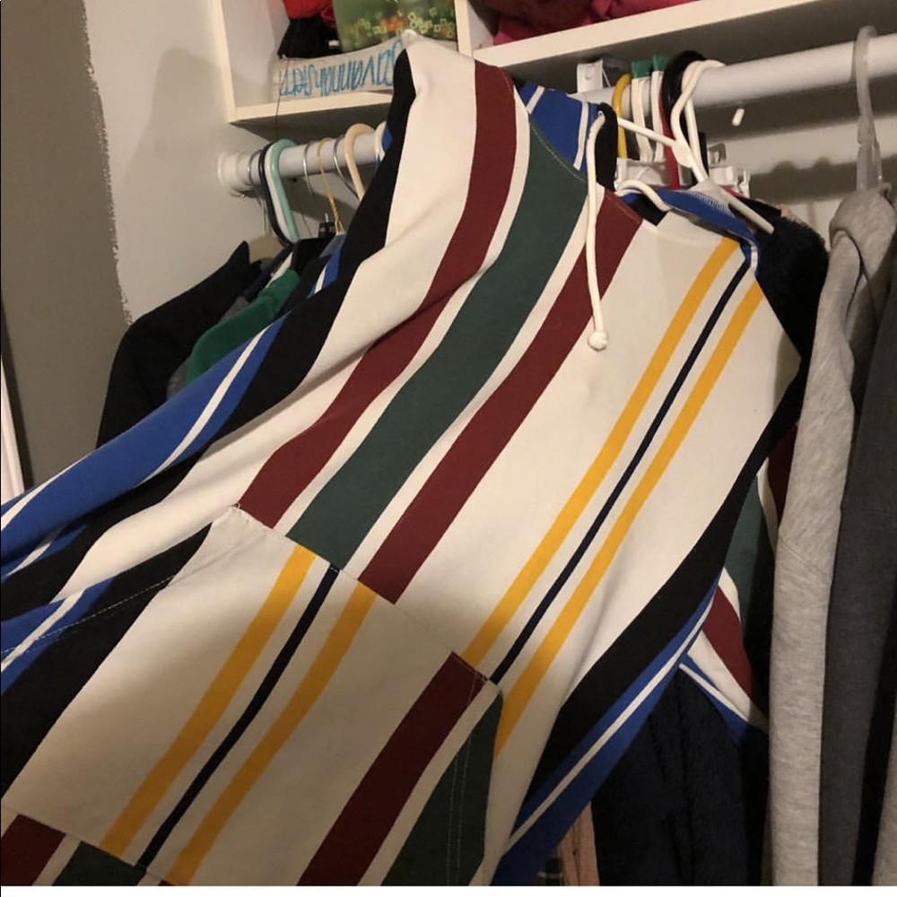 color block hoodie